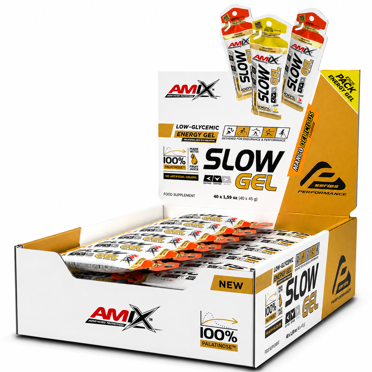 Amix Performance SLOW Gel (40 x 45 g.)