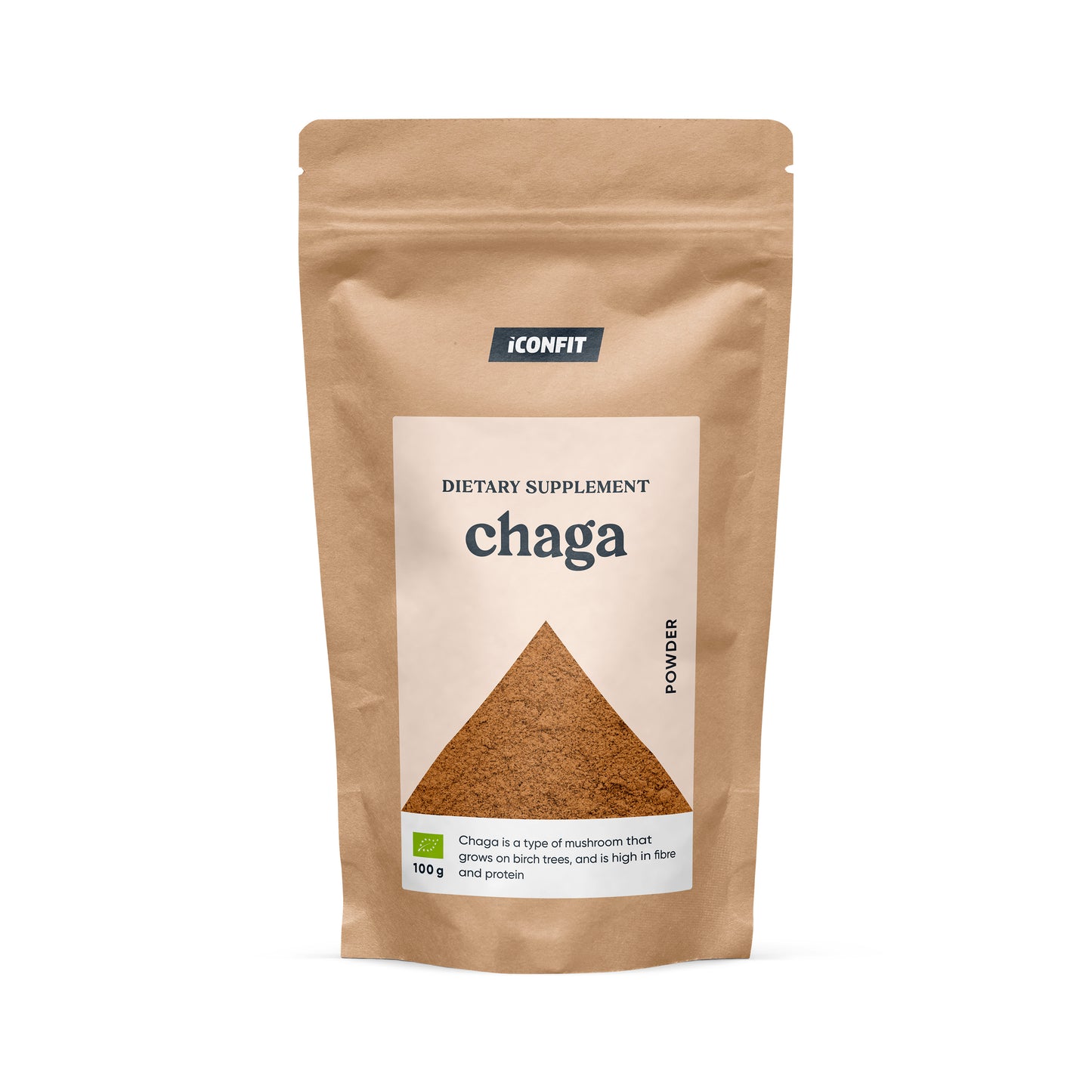 ICONFIT Ekologiški čaga milteliai 100 g