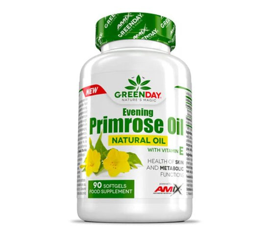 Amix Evening Primrose Oil in the white background