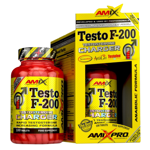 Amix Testo F-200 Testosterone Charger in the white background