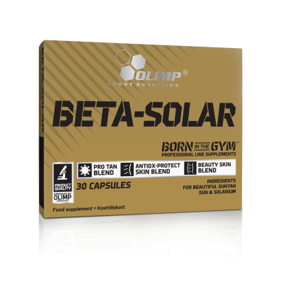 Olimp Beta-Solar 30 caps. Geresniam įdegiui