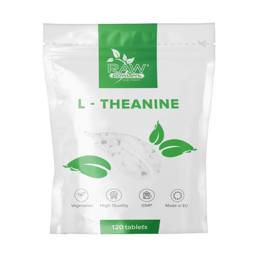 Raw Powders L-Theanine 120 tab.